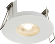 FireNova IP20 Fixed GU10 Fire-rated Open-back Downlight - Matt White