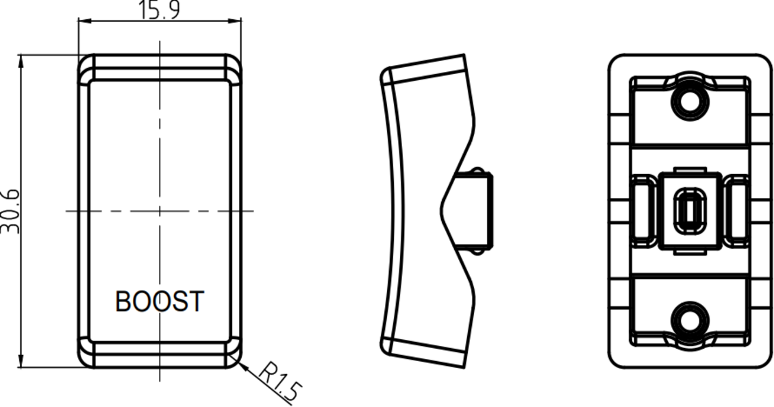 Alternative image of Rocker Cover for Cooker Hood - CUHOOD
