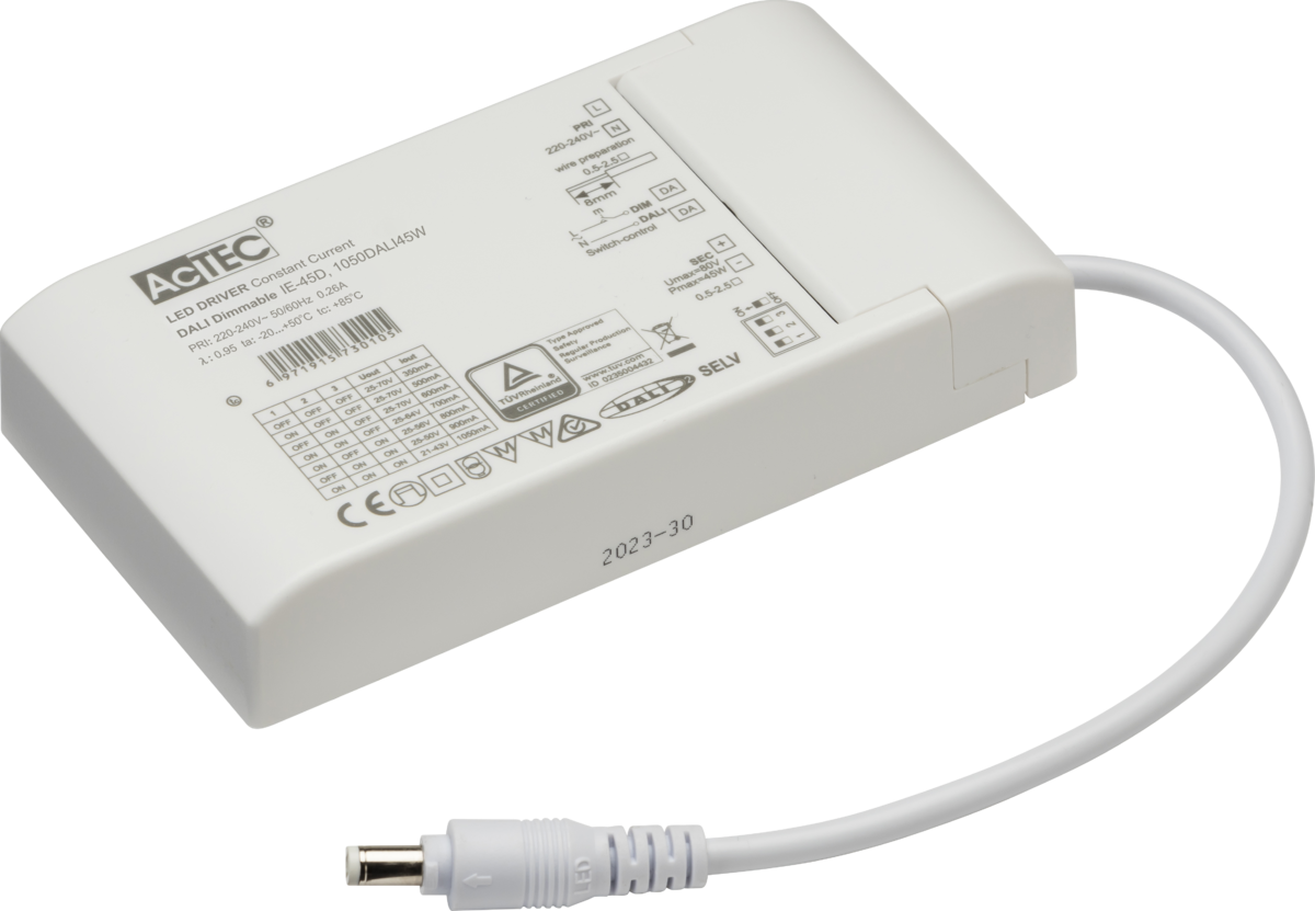 Knightsbridge 45W Adjustable Constant Current DALI2 Driver