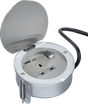 Recessed 13A Socket with Dual USB - Stainless Steel