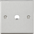 20A Flex Outlet Plate - Brushed Chrome