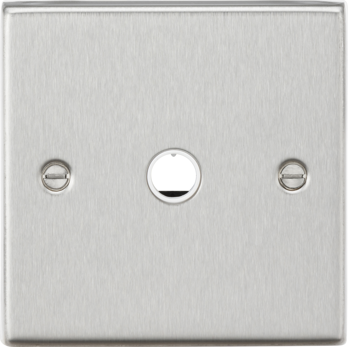 20A Flex Outlet Plate - Brushed Chrome