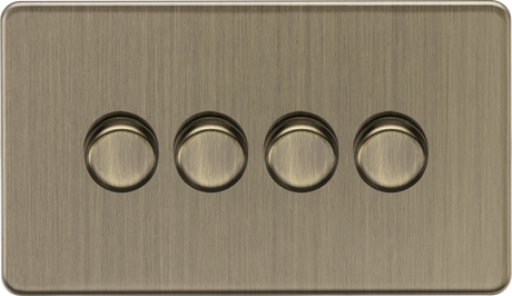 4G 2-way 10-200W Intelligent Dimmer - Antique Brass