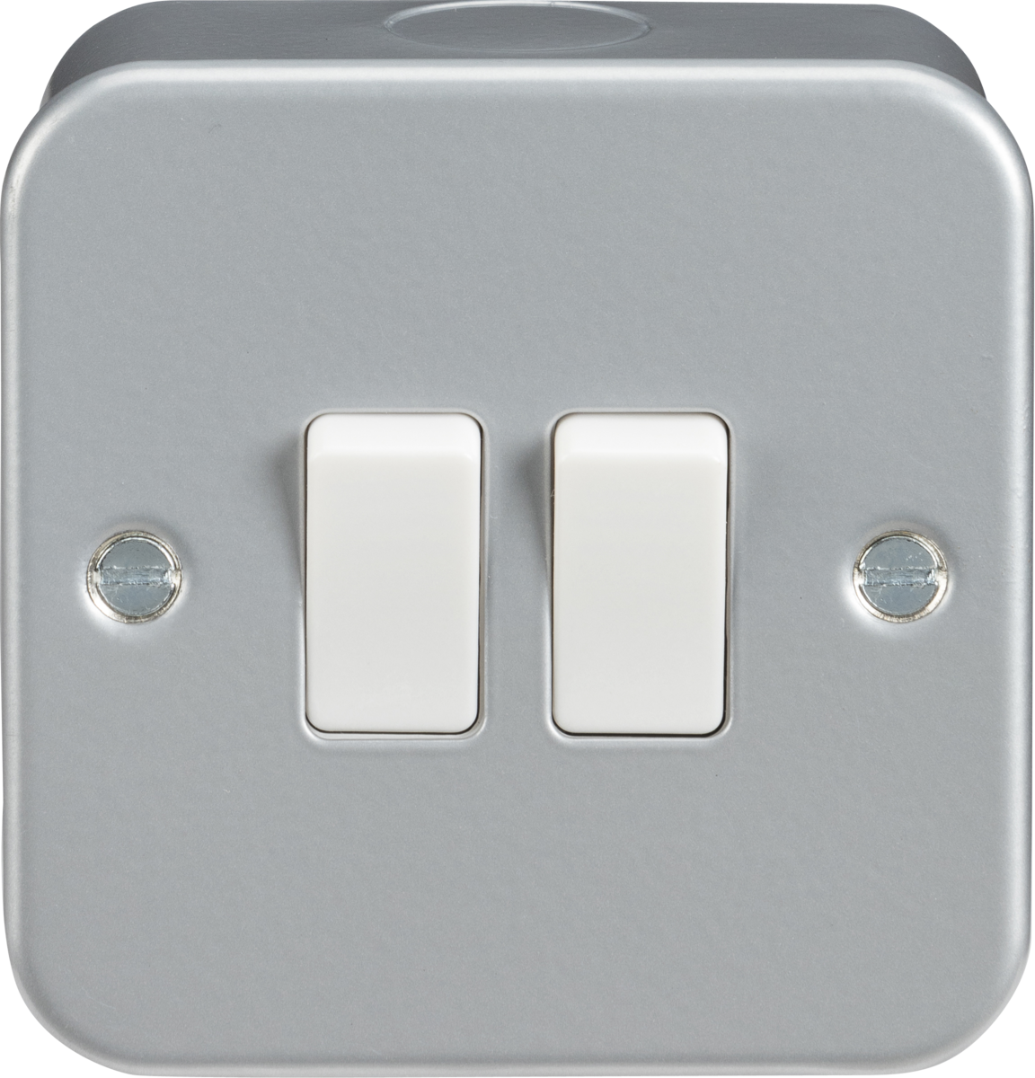 Metal Clad 10AX 2G 2 Way Switch - Heavy Duty