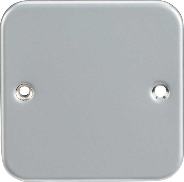 Metal Clad 1G Blanking Plate - Heavy Duty Design