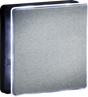 IP45 100mm LED Backlit Extractor Fan - Stainless Steel