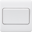 10A 1G DP Wide Rocker Switch - Wide Rocker Screwless Design