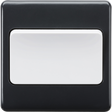 10AX 1G Intermediate Wide Rocker Switch - Anthracite