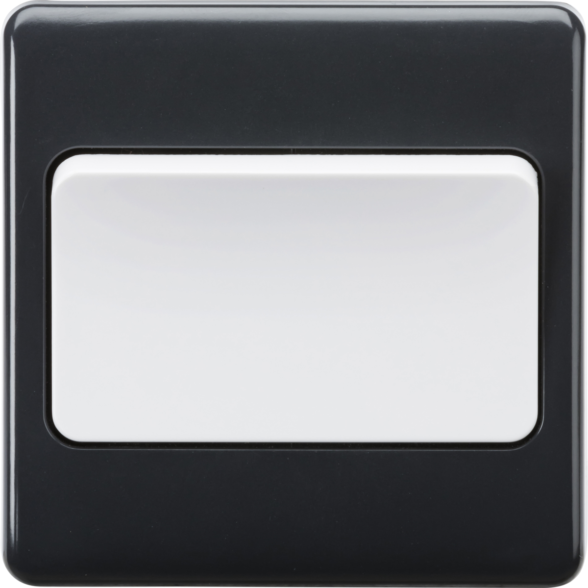 10AX 1G Intermediate Wide Rocker Switch - Anthracite