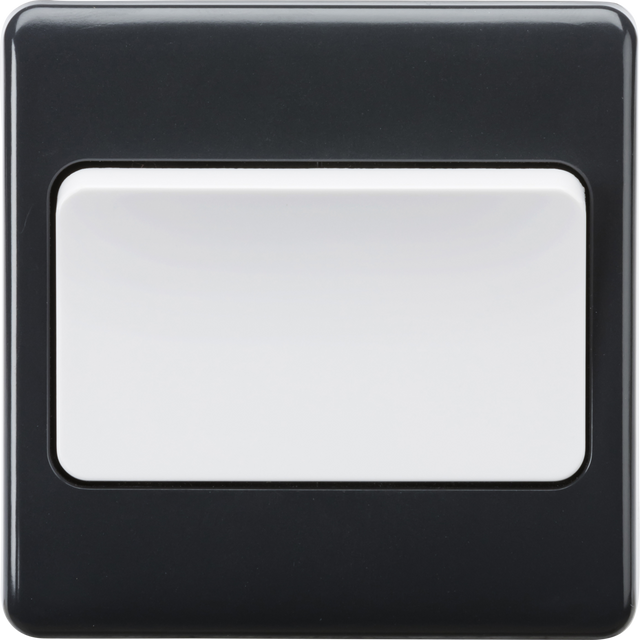 10AX 1G Intermediate Wide Rocker Switch - Anthracite