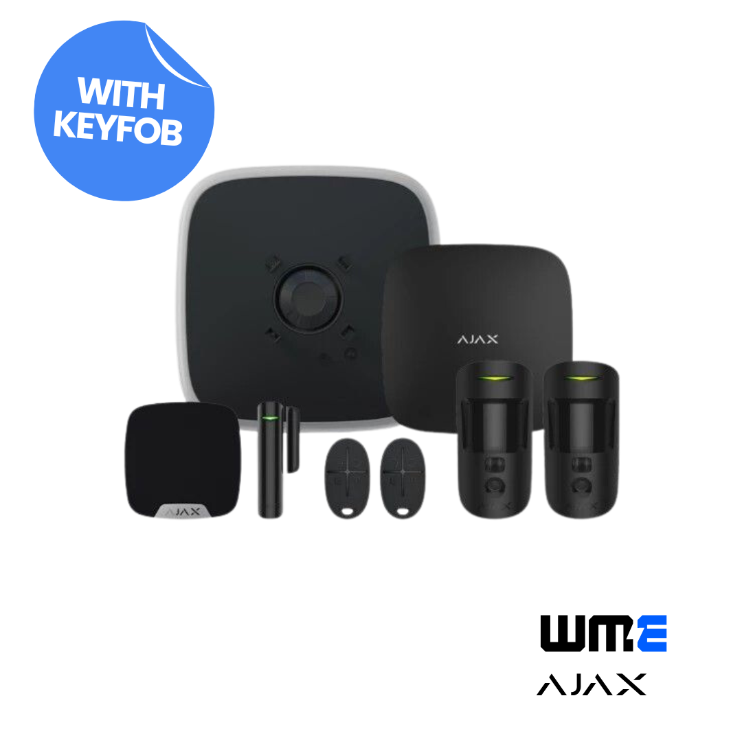 AJAX: ITM003285, Kit 1 with Keyfobs, Hub 2, Motion Protect, Street Siren