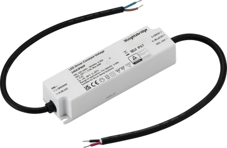 24V IP67 60W DC LED Driver - Waterproof Constant Voltage