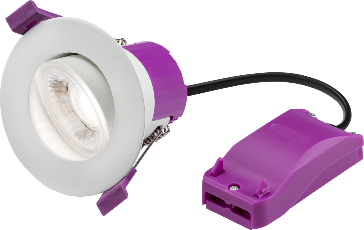 RenuLED Tilt 6W Fire-rated LED Downlight