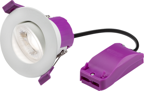 RenuLED Tilt 6W Fire-rated LED Downlight