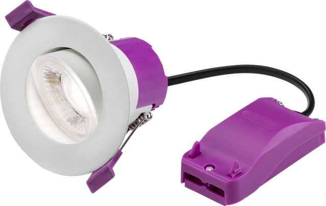 RenuLED Tilt 6W Fire-rated LED Downlight