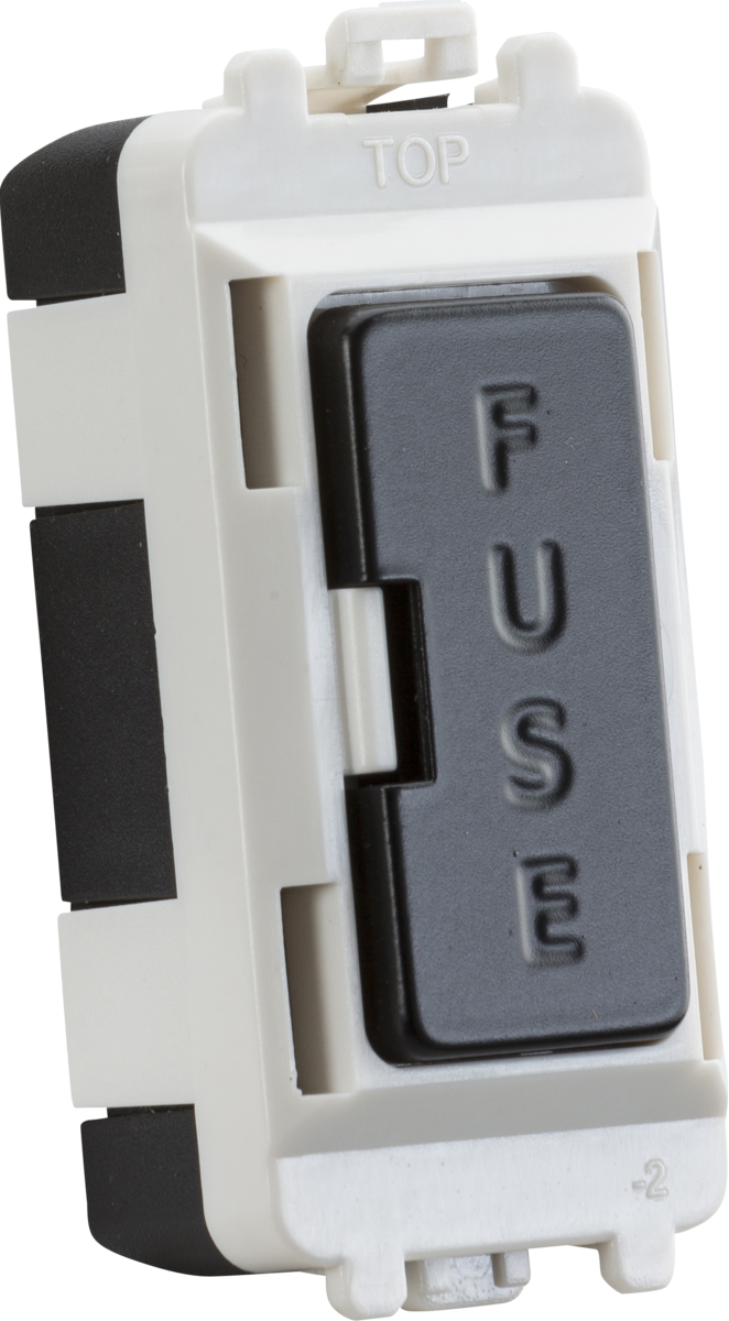 Knightsbridge 13A Fused Module - Matt Black Featured Image