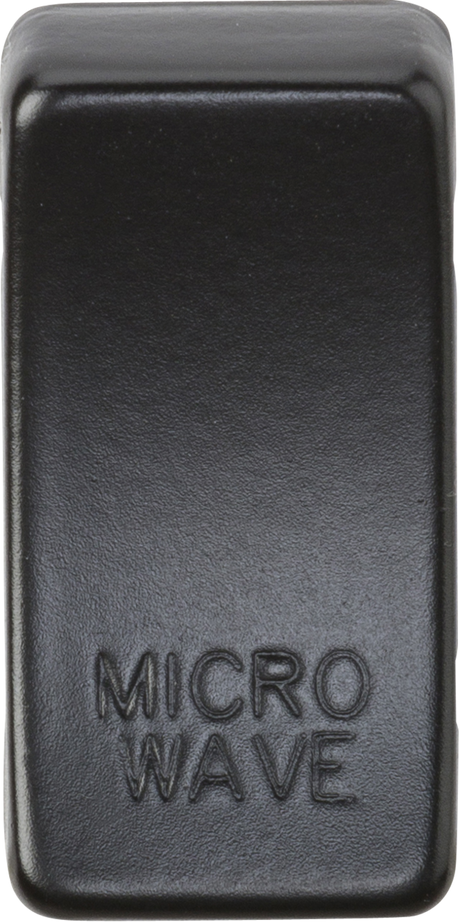 ML Accessories Switch Cover "Marked MICROWAVE" - Matt Black