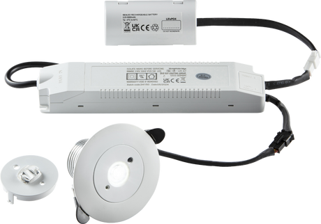 230V IP20 5W LED Emergency Downlight 5500K