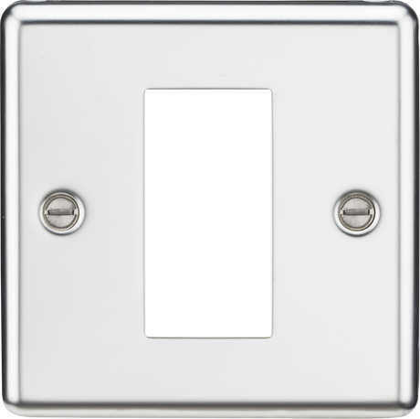 1G Modular Faceplate - Polished Chrome