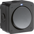 IP66 20AX 1G SP 2-way switch - Black with Blue LED Indicator