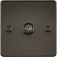 ML Accessories TV Outlet (non-isolated) - Gunmetal