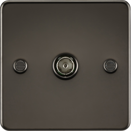 ML Accessories TV Outlet (non-isolated) - Gunmetal