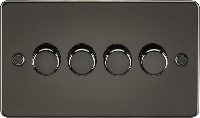 4G 2-way 60-400W Leading Edge Dimmer - Gunmetal