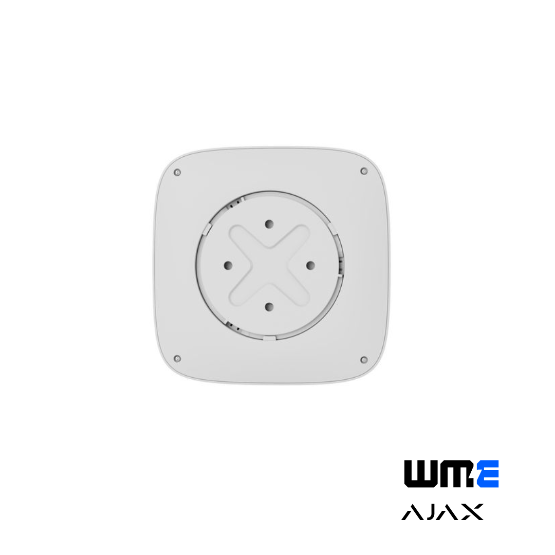 AJAX: Ajax FireProtect 2 SB (Heat/Smoke), Wireless Smoke and Temperature Detector, Configurable