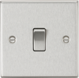 10AX Brushed Chrome Intermediate Switch - CS12BC