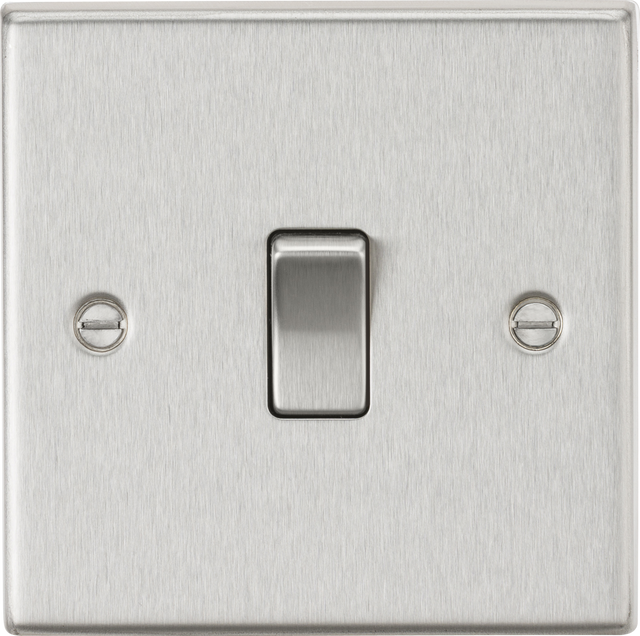 10AX Brushed Chrome Intermediate Switch - CS12BC
