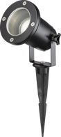 230V IP65 GU10 Ground Spike Light - Black