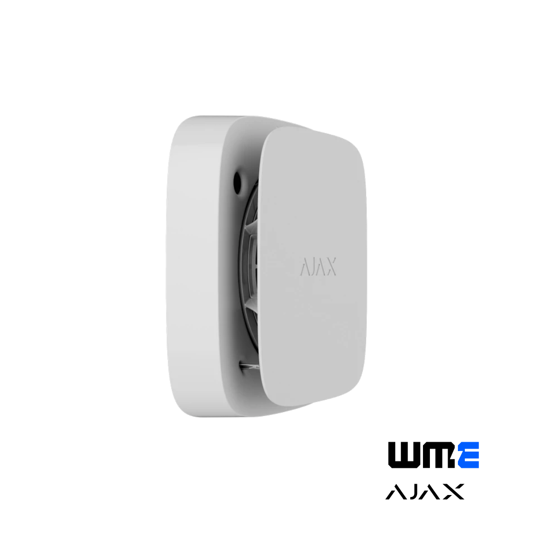 AJAX: Ajax FireProtect 2 SB (Heat/Smoke), Wireless Smoke and Temperature Detector, Configurable