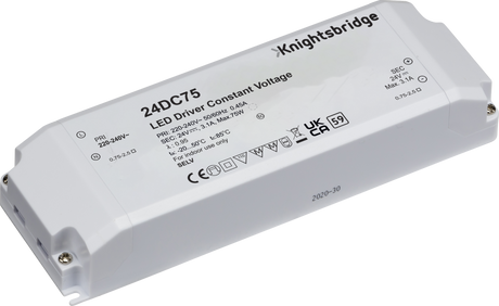 IP20 24V 75W DC LED Driver - Constant Voltage