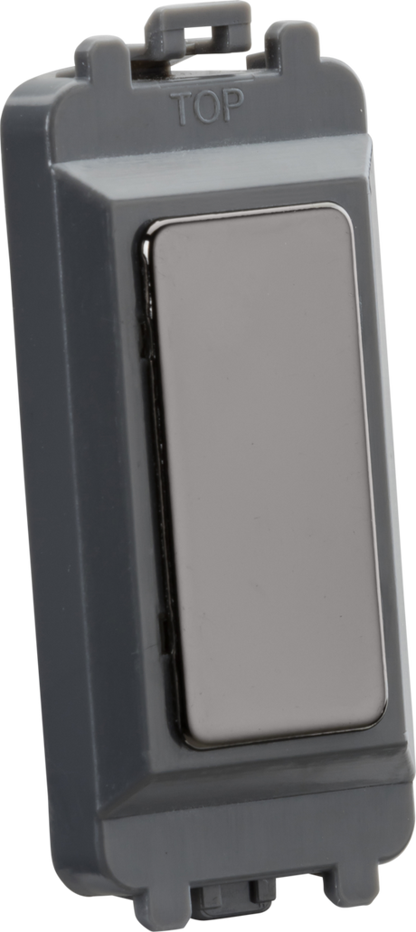 Knightsbridge Blank Grid Module - Black Nickel