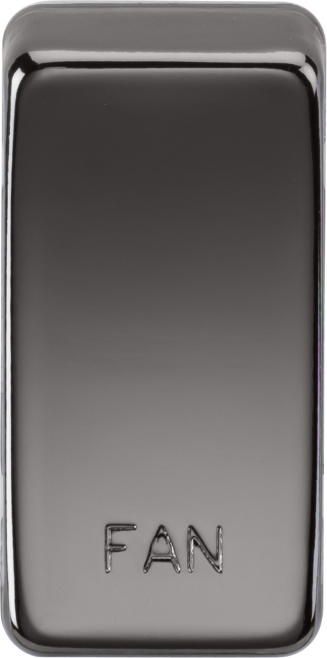 Switch Cover marked 'FAN' in Black Nickel - ML Accessories