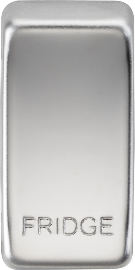 Switch Cover marked FRIDGE in polished chrome finish