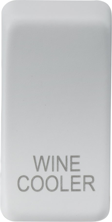 ML Accessories Switch Cover Marked WINE COOLER in Matt White