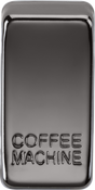 ML Accessories GDCOFFBN Switch Cover 'Marked COFFEE MACHINE' in Black Nickel