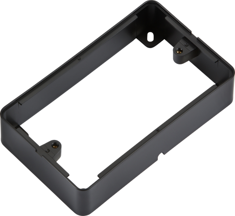 2G Surface Box - Black for Wiring Accessories