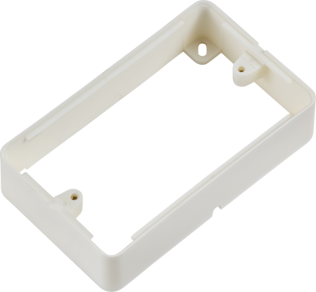 Knightsbridge 2G Surface Box - White, 32mm Deep