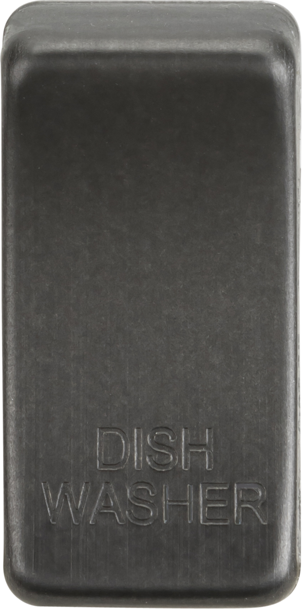 ML Accessories Switch Cover 'Marked DISHWASHER' - Smoked Bronze