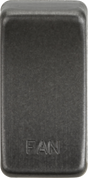 Switch Cover 'Marked FAN' - Smoked Bronze