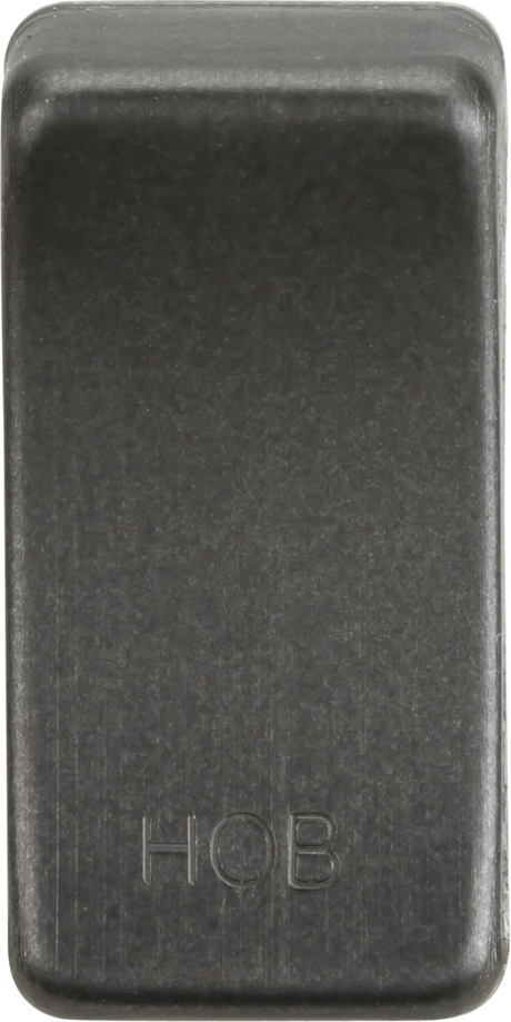 Switch Cover "Marked HOB" - Smoked Bronze
