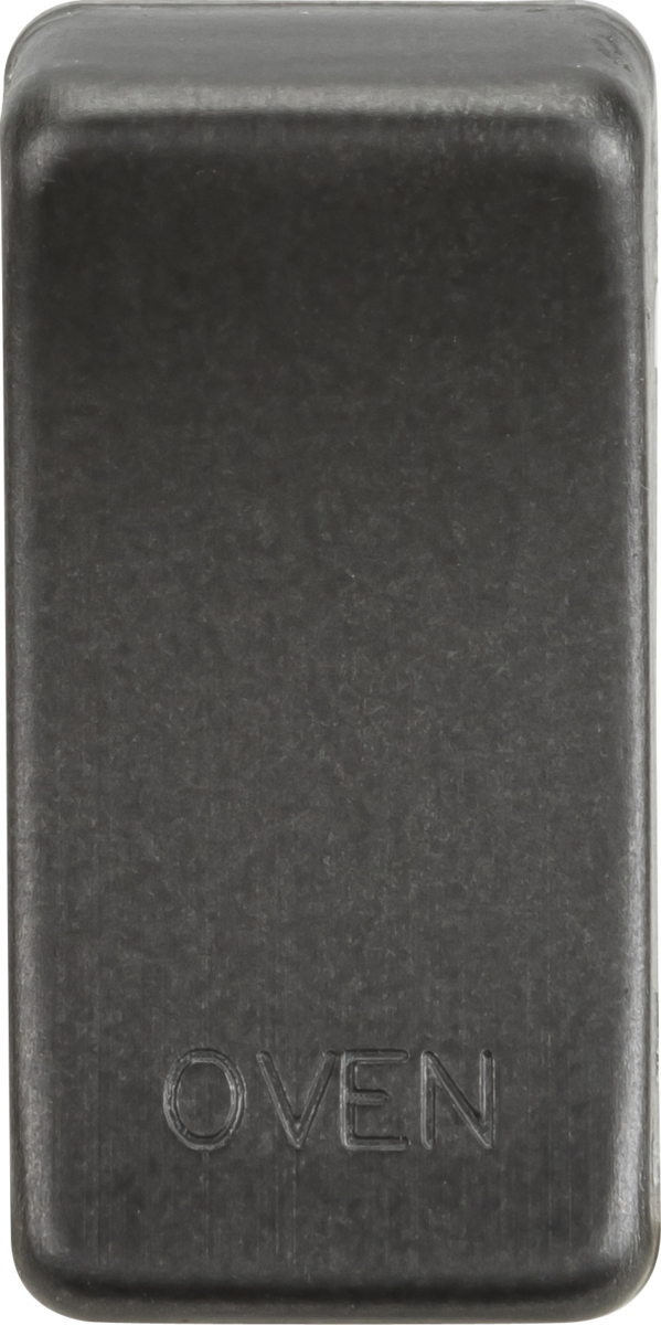 Switch Cover Marked OVEN - Smoked Bronze