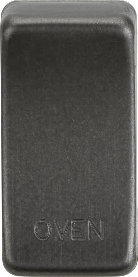 Switch Cover Marked OVEN - Smoked Bronze