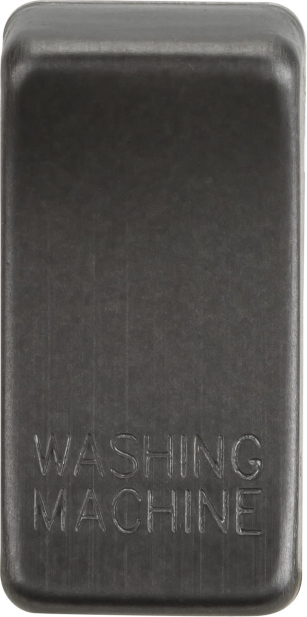 ML Accessories Switch Cover Marked WASHING MACHINE - Smoked Bronze