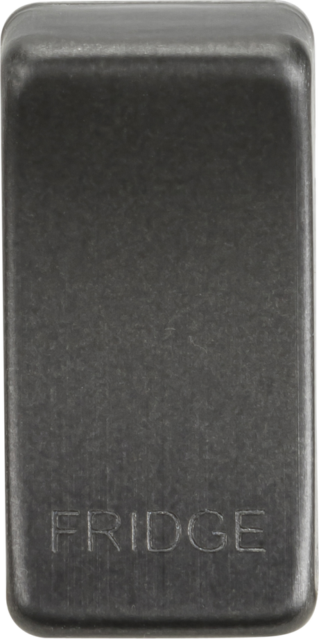 Switch Cover "Marked FRIDGE" - Smoked Bronze