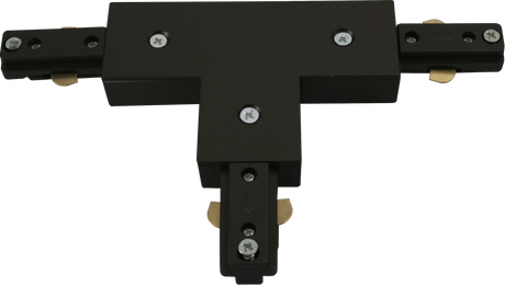 230V Track T-Connector - Black
