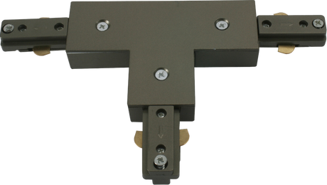 230V Track T-connector - Satin Nickel