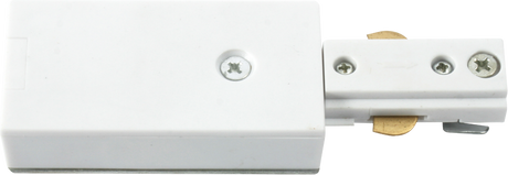 230V Single Circuit Track Power Feed - White Feature Image